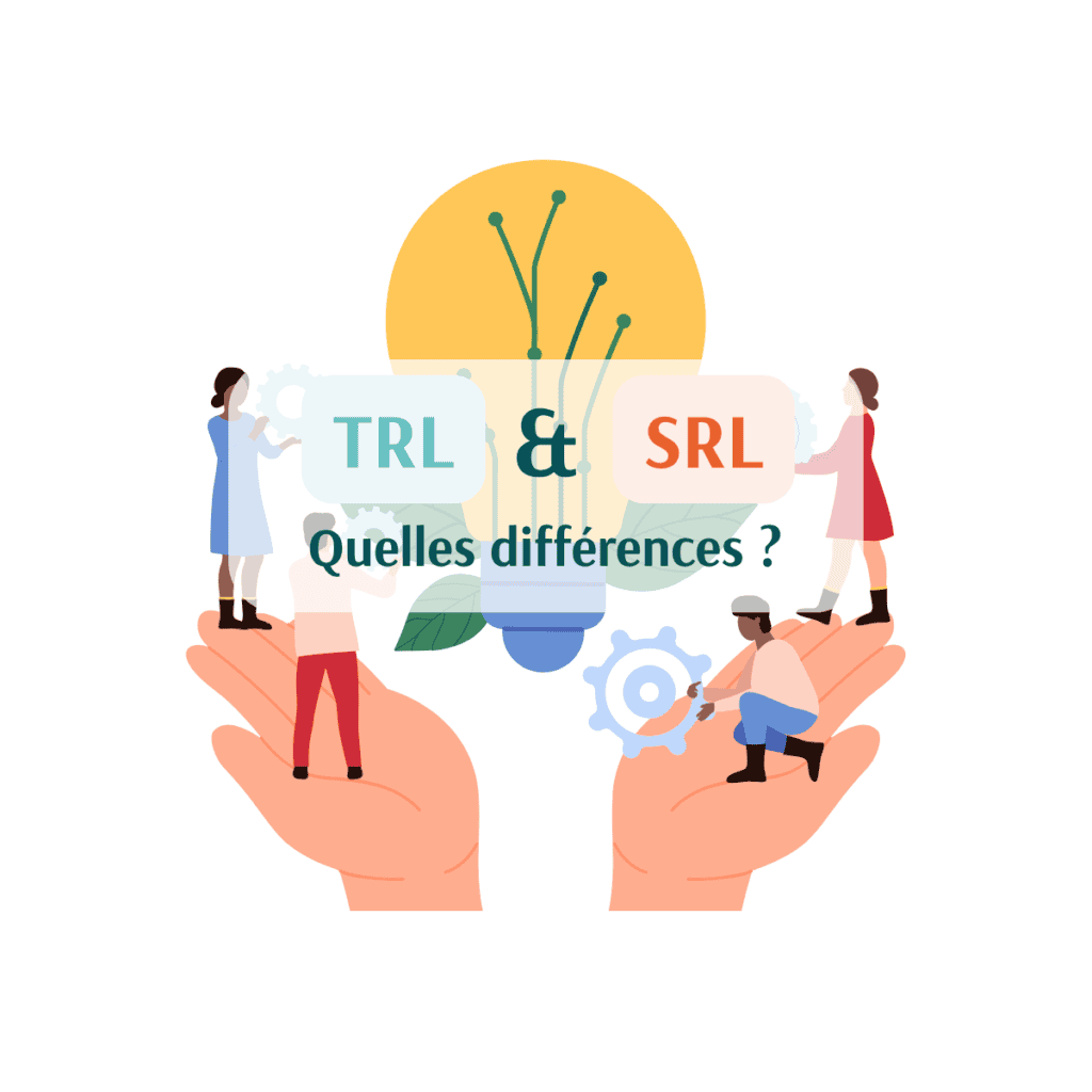 Comparaison des échelles TRL et SRL pour l'innovation.