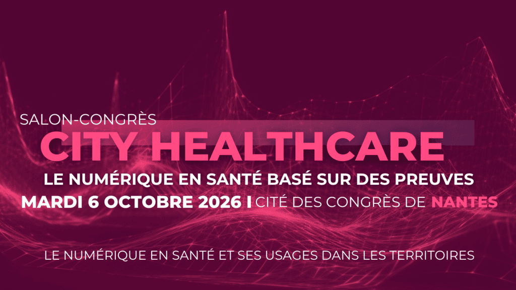 Affiche du salon CITY HEALTHCARE à Nantes le 6 octobre 2026.